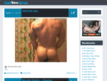 Tablet Screenshot of gaysteenvideos.com
